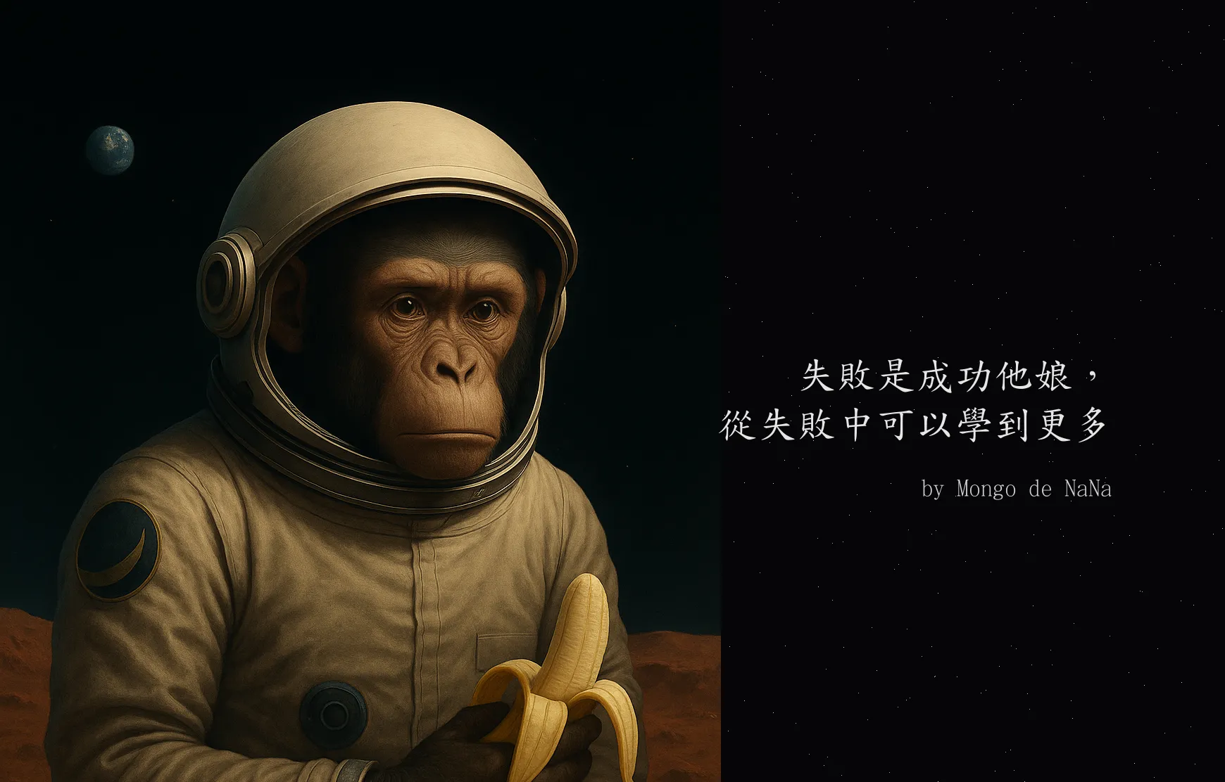 失敗是成功他娘，從失敗中可以學到更多 by Mongo de NaNa